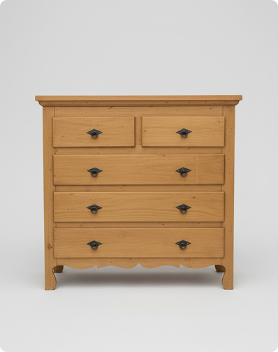 Aparador em madeira de demolição para sala de jantar luxuosa