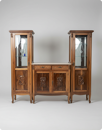 Mesa de centro rústica com design exclusivo em madeira natural