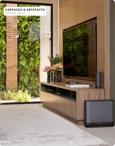 Persiana integrada para projetos de arquitetura e interiores